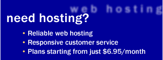 Need web hosting? Get reliable service with hosting plans starting from just $5.95/month!